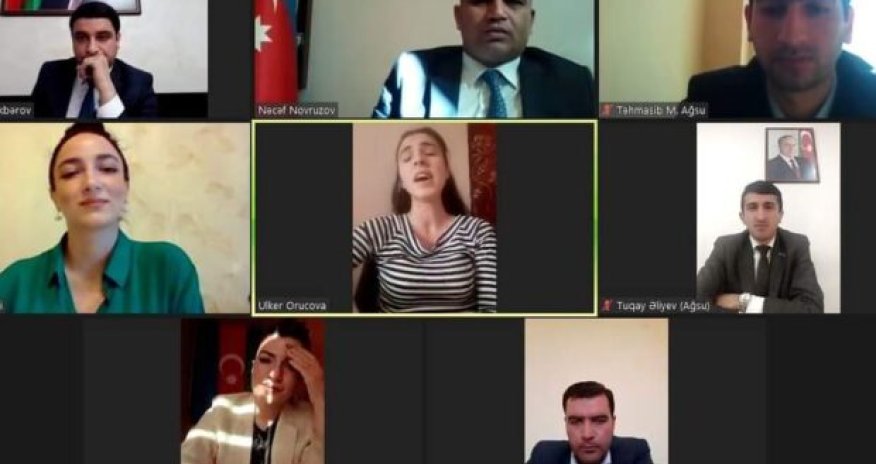 “Milli - mənəvi dəyərlərimiz” mövzusunda onlayn tədbir keçirilib