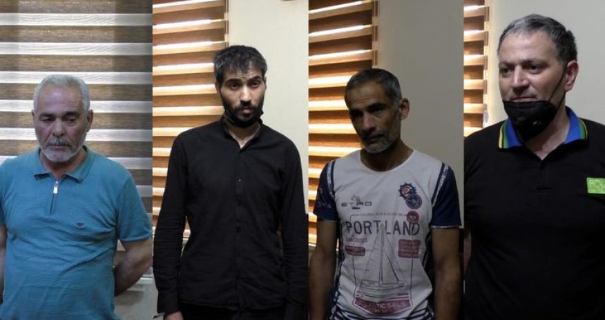 Şirvanda polis xüsusi əməliyyat keçirdi, 4 nəfər saxlanıldı - VİDEO