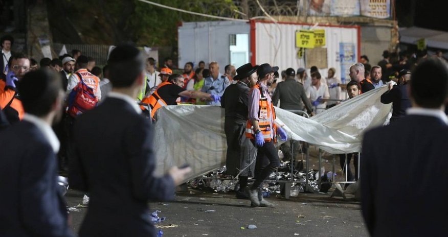 Премьер Израиля направился на место инцидента, где погибли 44 человека