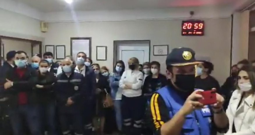 Bakıda həkimlər korona xəstələrindən imtina etdi: İş dayandı - ETİRAZ - VİDEO