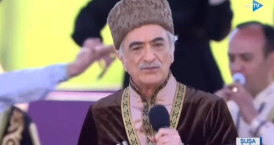 Polad Bülbüloğlu Şuşada mahnı oxudu – VİDEO