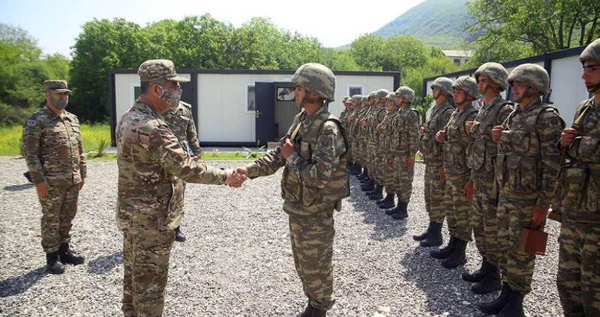 На освобожденных территориях введены в эксплуатацию 20 воинских частей