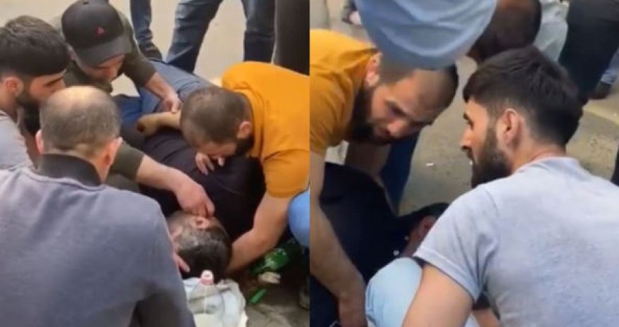 Soydaşımız Rusiyadakı səfirliyimiz qarşısında həyatını itirdi - VİDEO