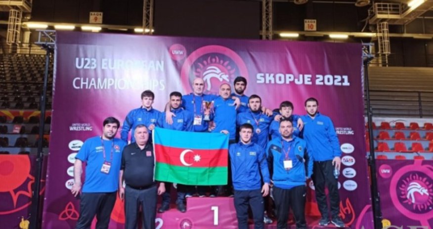 Sərbəst güləş millimiz Avropa üçüncüsü oldu