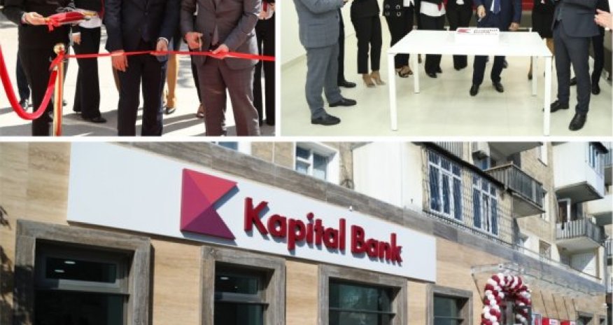 Kapital Bank представил обновленный филиал «Нариманов»