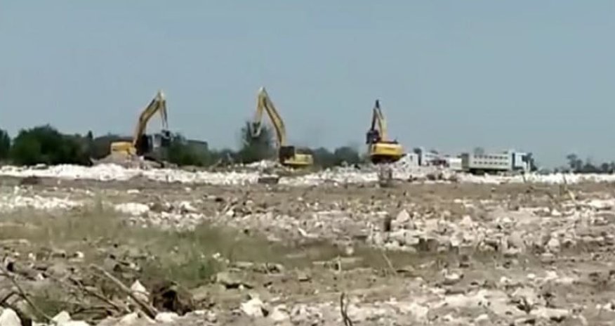 Ağdam şəhərində tikinti-quruculuq işlərinə start verildi - VİDEO