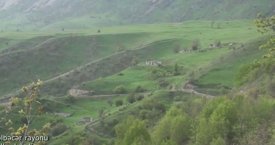 Kəlbəcərin Zallar kəndindən videogörüntülər