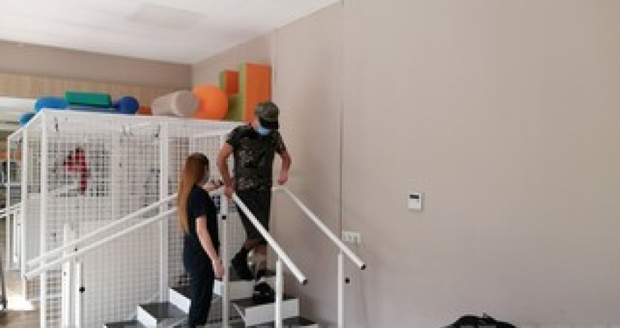 Yeriyə bilməyən beş qazimiz Türkiyədə ayağa qaldırıldı