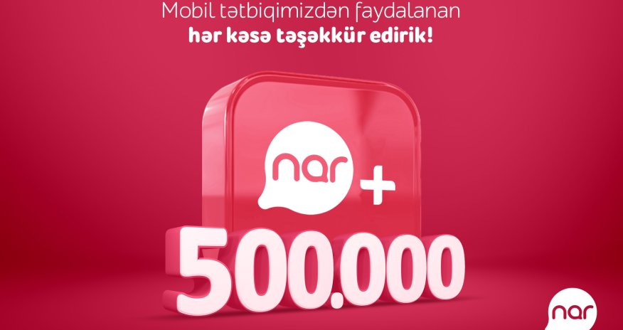 ‘Nar+’ downloads surpassed half a million mark!