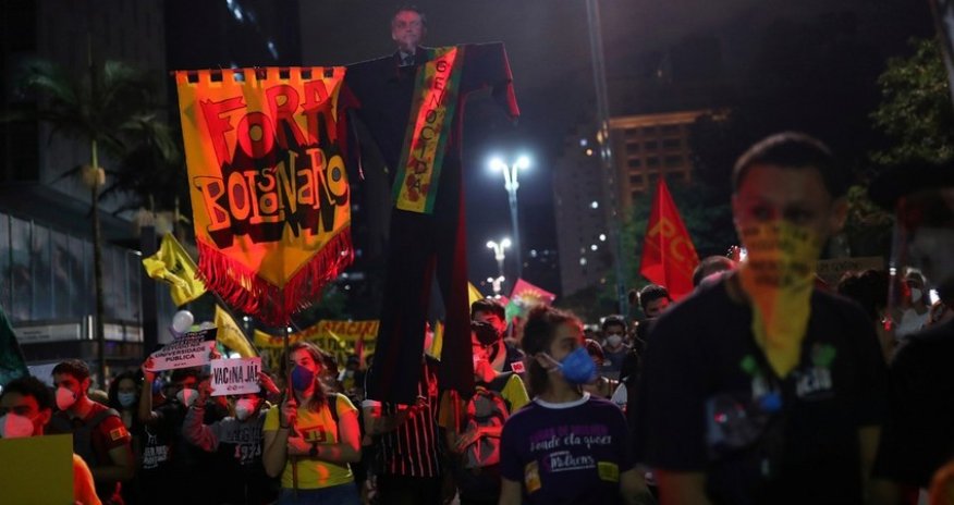 Braziliyada Bolsonaru hökumətinə qarşı mitinqlər keçirilib