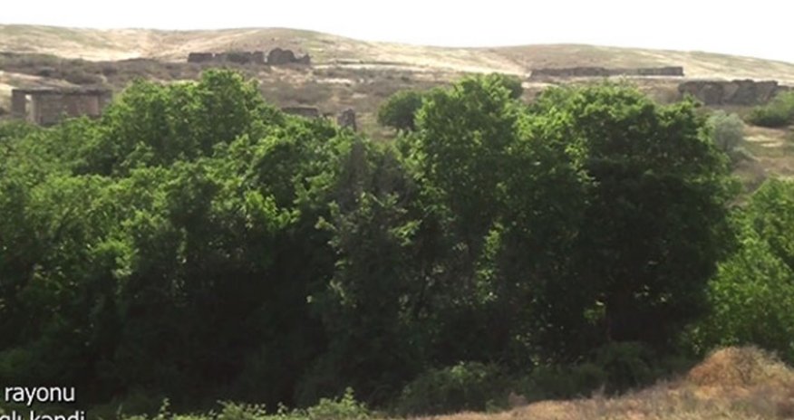 Cəbrayılın Hacı İsaqlı kəndindən görüntülər (VİDEO)