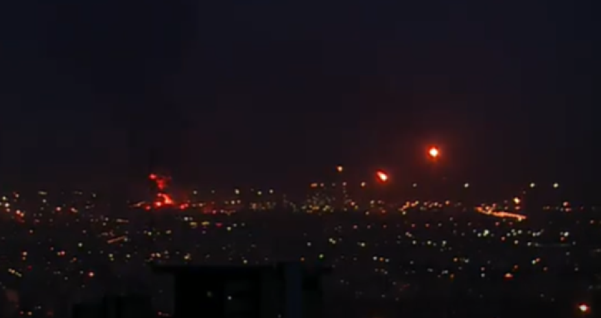 İranda neft emalı zavodu yanır - Video