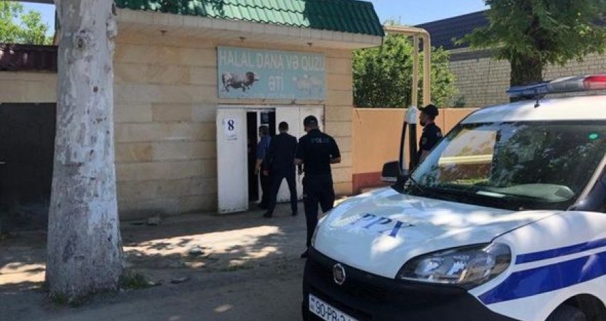 Heyvan kəsimi və ət satışında pozuntular aşkarlanıb - FOTO