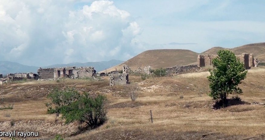 Cəbrayılın Cəfərabad kəndindən videogörüntülər