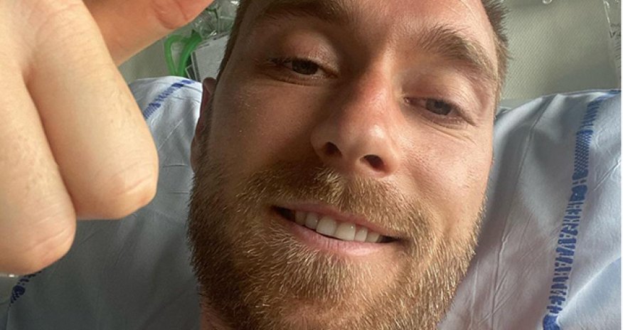 Eriksen xəstəxanadan paylaşım etdi