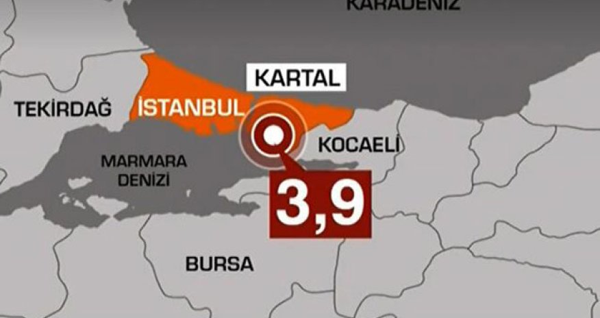 İstanbulda zəlzələ olub