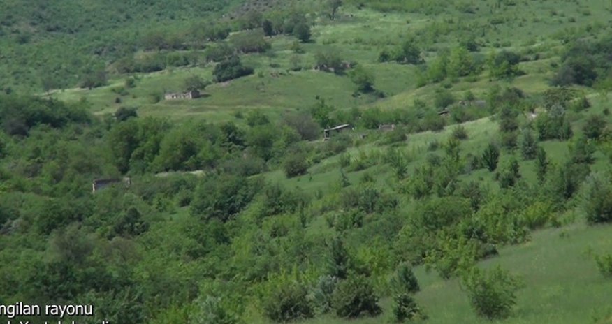 Zəngilanın Sarılı Xəştab kəndindən videogörüntülər