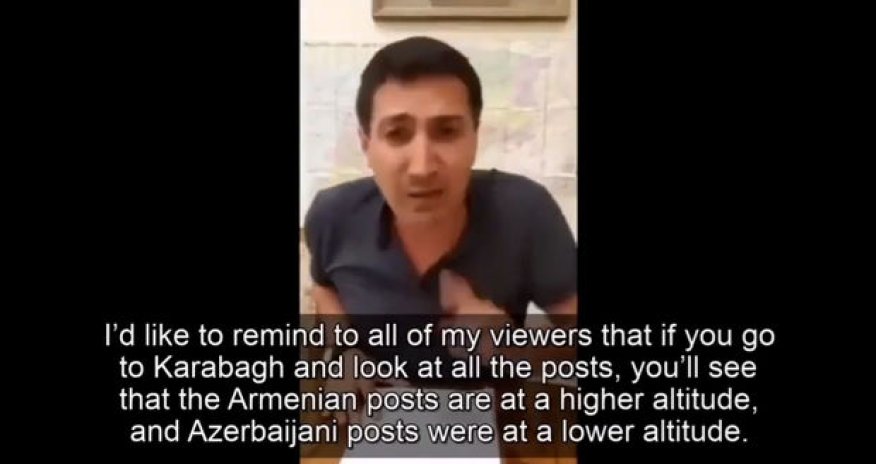 Baqdasaryandan etiraf: “Sərxoş erməni hərbçilər Azərbaycan mövqelərini atəşə tuturdu” - VİDEO