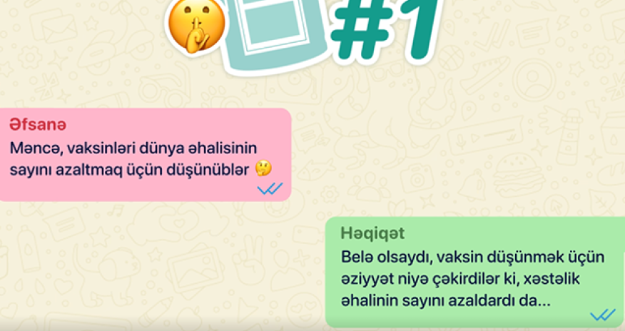 Vaksinasiya ilə bağlı bilinən yanlışların doğru cavabları