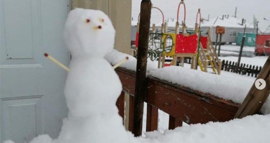 Bu ölkəyə qar yağdı - Foto