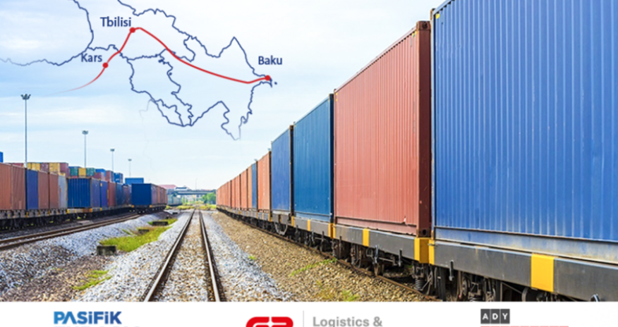По маршруту Баку-Тбилиси-Карс в этом году перевезено 11 084 TEU