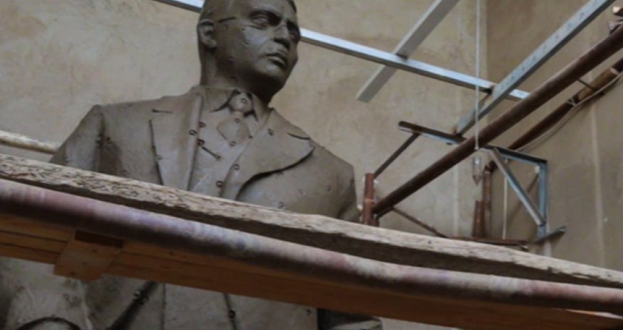 Üzeyir Hacıbəylinin Şuşadakı heykəli belə olacaq - Video