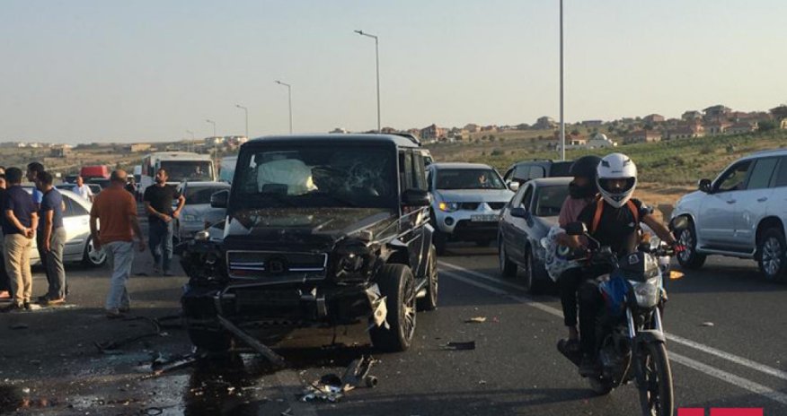 “Qurtuluş-93” MTK rəhbərinin həyat yoldaşı qəza törətdi, xəsarət alanlar var - FOTO