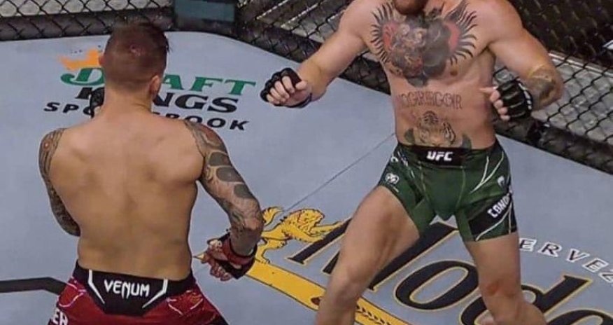 Makqreqorun ayağı sındı və xərəkdə aparıldı - Foto