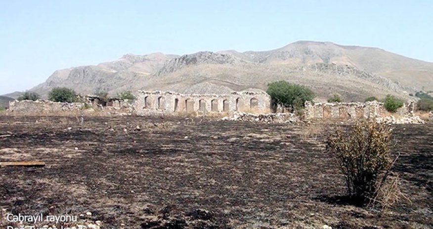 Cəbrayılın Dağ Tumas kəndi - Video