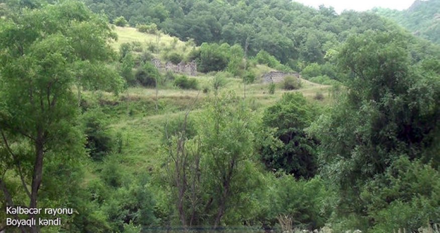 Kəlbəcərin Boyaqlı kəndindən görüntülər - VİDEO