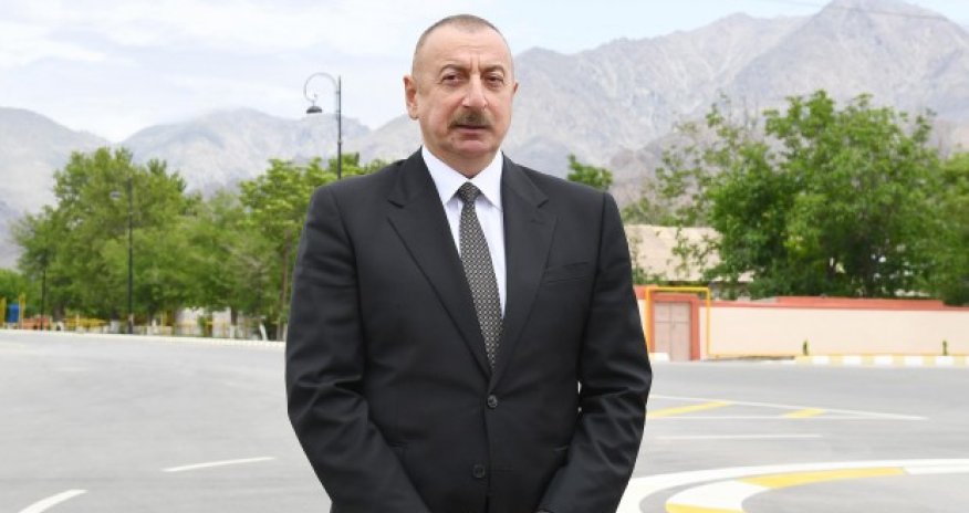 Dövlət başçısı Goranboya səfər etdi - YENİLƏNİB