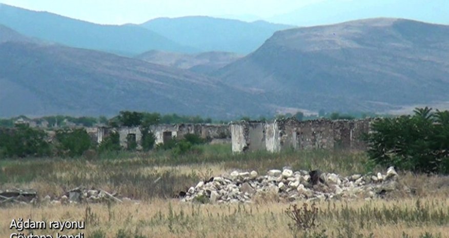Ağdamın Göytəpə kəndindən görüntülər - VİDEO