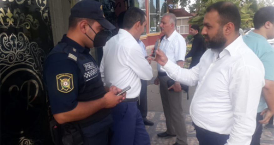 Daha üç toyda qaydalar pozuldu - Fotolar