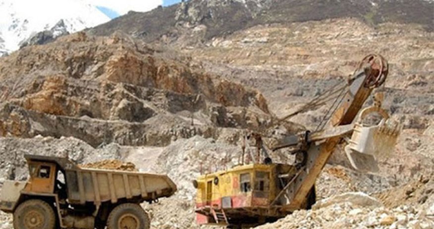 Zod yatağında iş dayandı, işçilər və texnika ərazidən çıxarıldı - Video