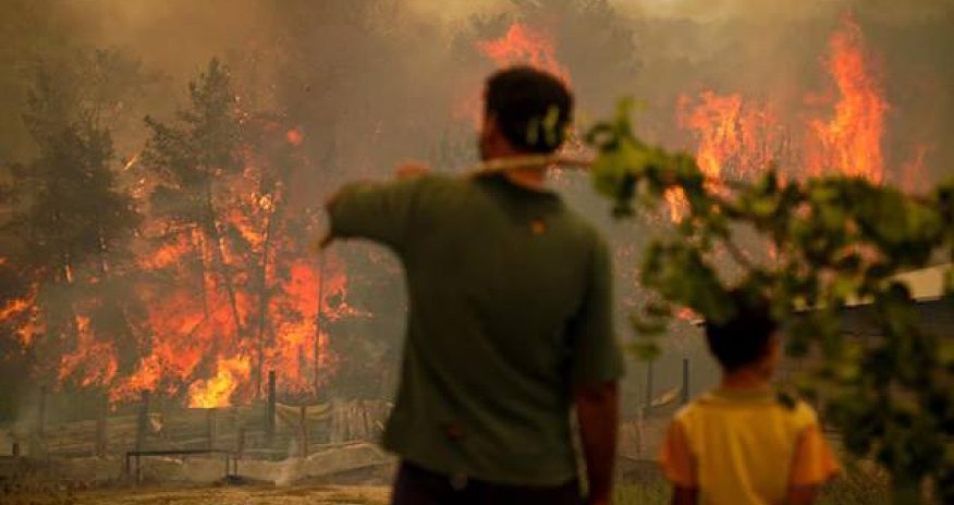 Türkiyədə yanğınlarla bağlı son vəziyyət açıqlandı