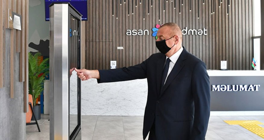 Prezident növbəti “ASAN xidmət”in açılışında - Fotolar