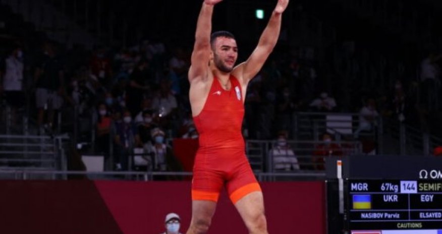 Пярвиз Насибов стал серебряным призером Олимпиады в Токио
