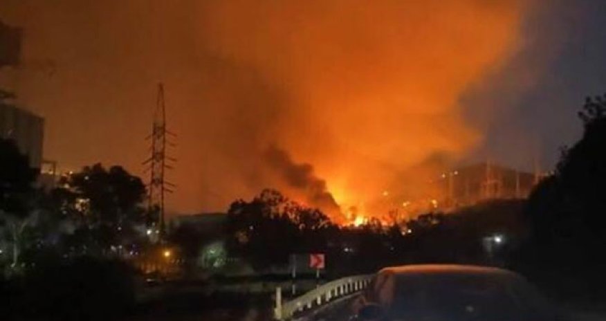 Türkiyədə yanğın İES ərazisinə daxil oldu - Video