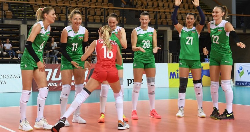Волейболистки сборной Азербайджана уступили Нидерландам