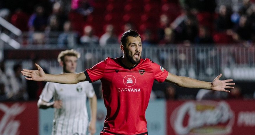 Azərbaycanlı futbolçu ABŞ klubu ilə vidalaşıb