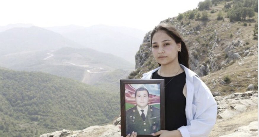 Vətən Müharibəsi Qəhrəmanının qızı Şuşada - Foto