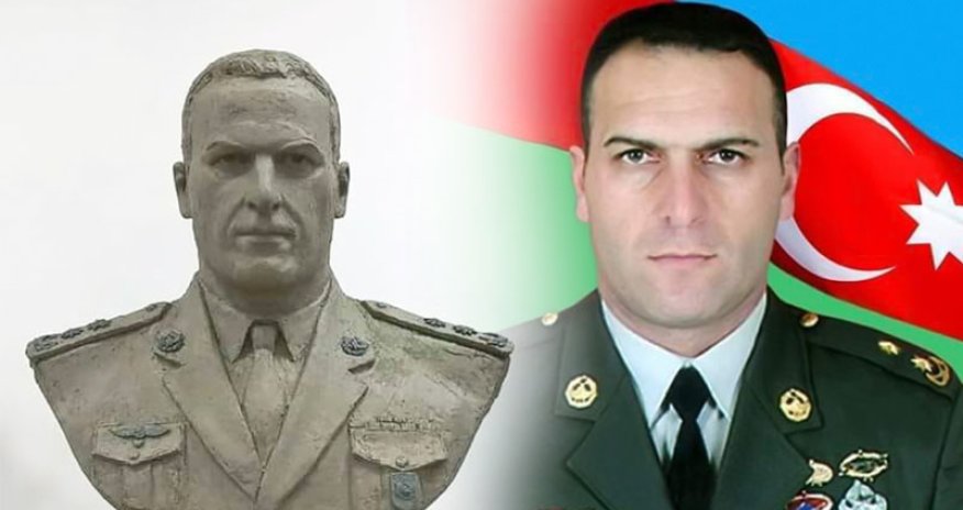 Bu milli qəhrəmanımızın büstü hazırlanıb-FOTO
