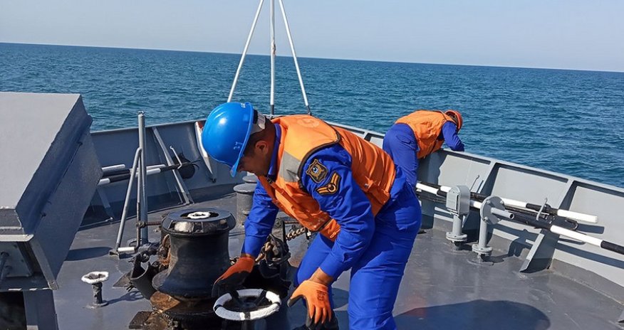 “Dəniz kuboku” müsabiqəsində növbəti mərhələnin tapşırıqları yerinə yetirilib