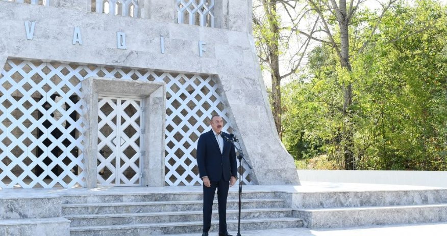 President Ilham Aliyev and First Lady Mehriban Aliyeva attend opening of Vagif Poetry Days in Shusha (PHOTO)