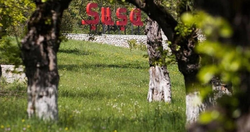 Bu da Şuşanın yaşıllıq və nəqliyyat sxemi - Fotolar