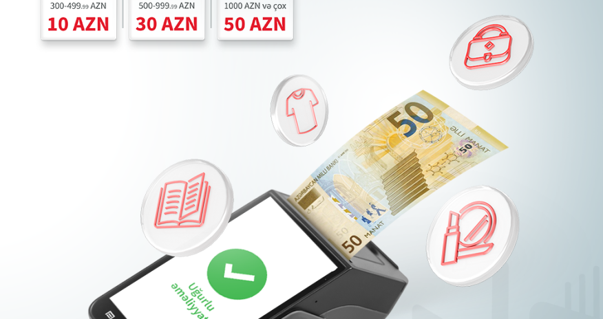 BirKart-la taksitli alış-veriş 50 AZN-dək vəsait qazandırır