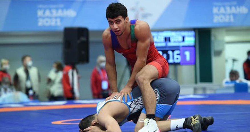 Güləşçimizdən qızıl medal