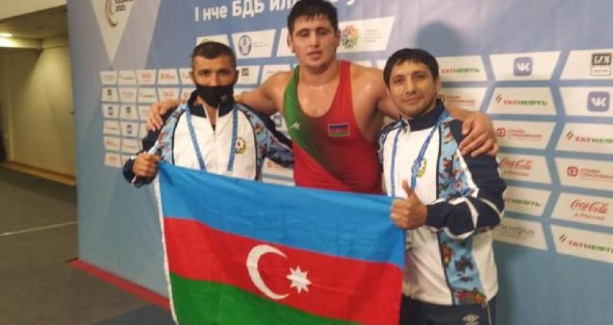 Yunan-Roma güləşçilərimizdən üçüncü qızıl medal