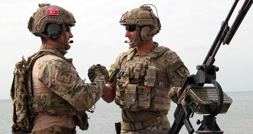 Azerbaijan and Turkey continue joint training exercises of underwater attack and underwater defense groups