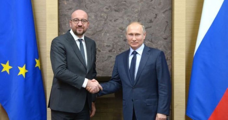EC President Charles Michel talks Azerbaijan's Karabakh with Vladimir Putin